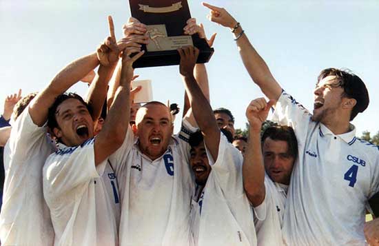 1997: Men&#039;s soccer team wins a school record 20 games