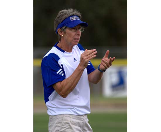 2011: Softball coach Kathy Welter