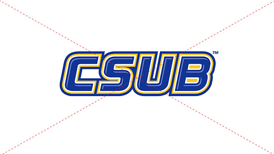 Example of using the old CSUB logo