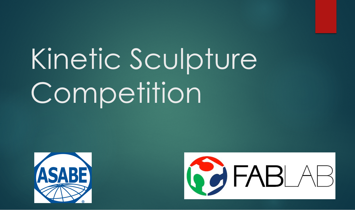 Kinetic Scuplture Competition ppt