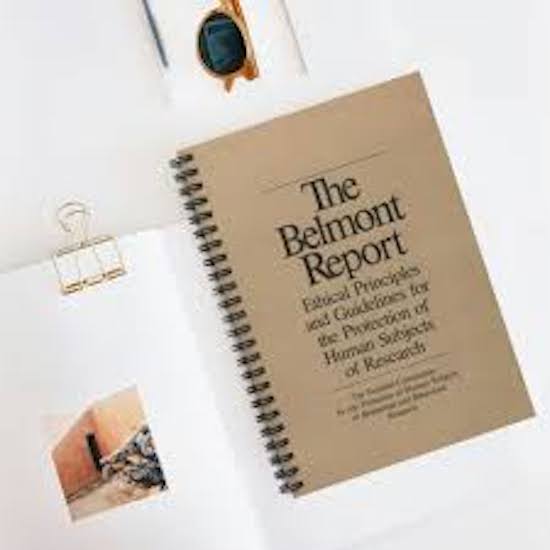 belmont report cover
