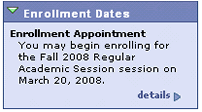 Registration Appointment