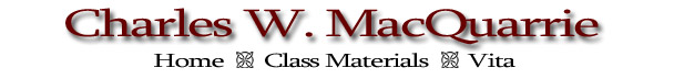 Charles W. MacQuarrie Banner