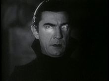 Photo of Bela Lugosi as 
Dracula