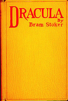 First Edition Cover of Dracula