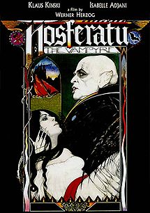 Movie poster for the 1979 film version of Nosferatu