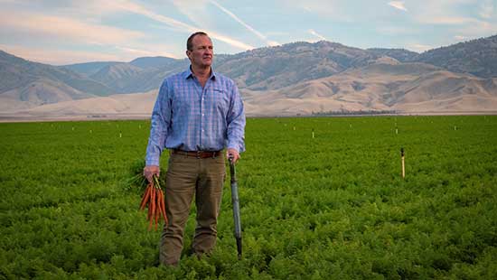 Jeff Huckaby, president of Grimmway Farms