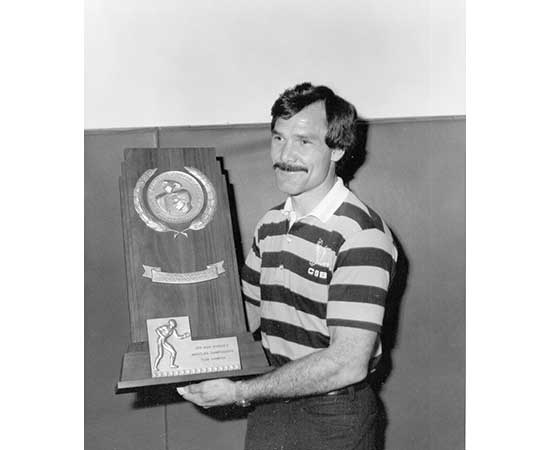 1976: CSUB wrestling team wins the first of eight DII National Championships