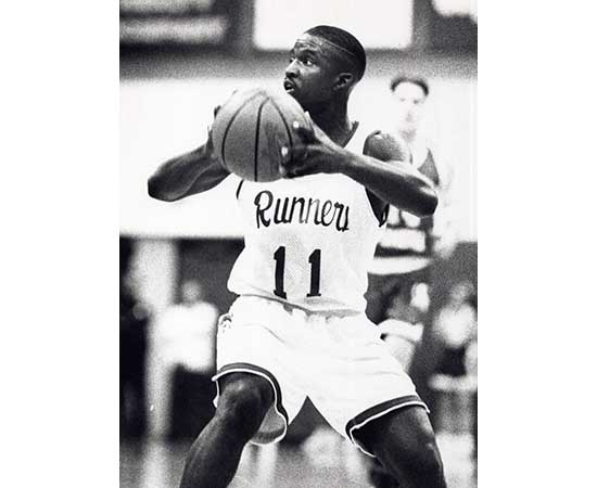 March 12, 1993: Men's basketball guard, Kenny Warren