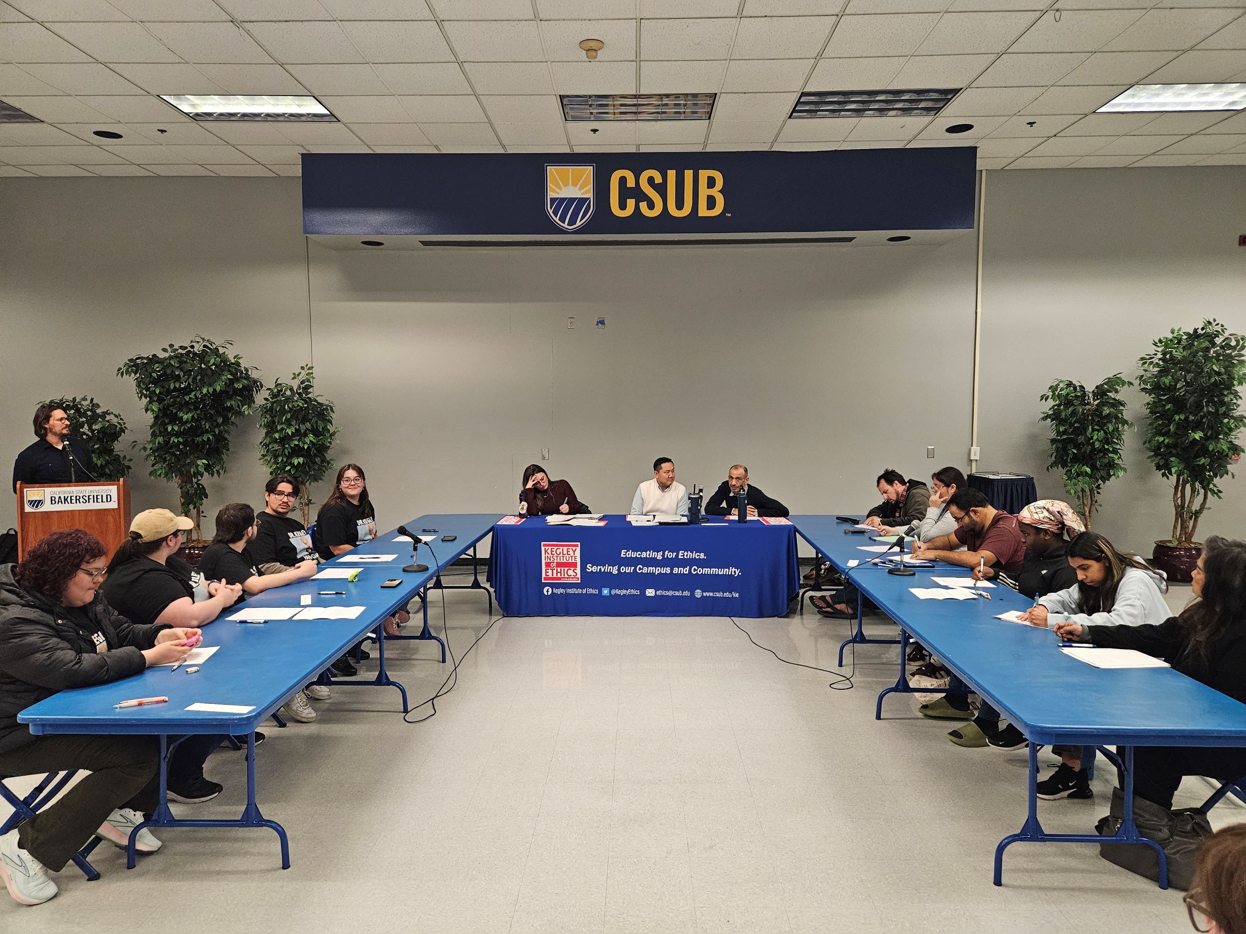 ethics bowl competition layout