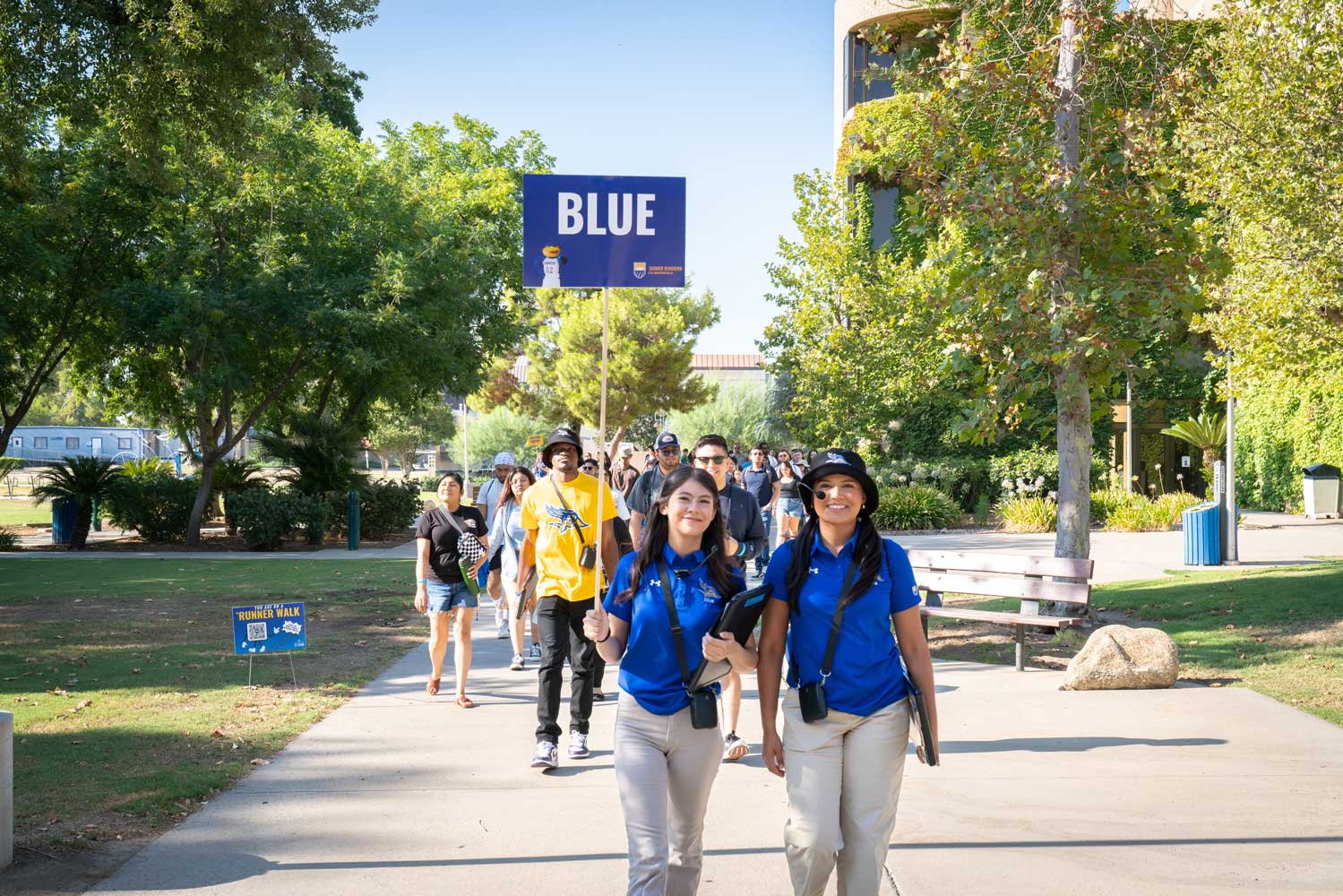 Campus tour guides