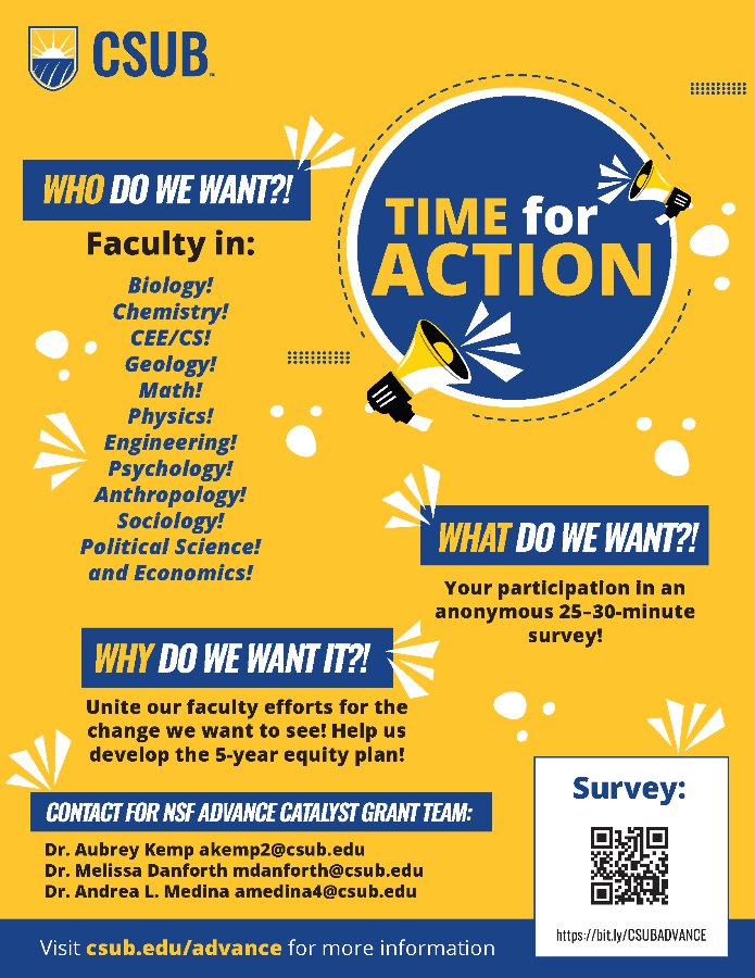 Time For Action Flyer