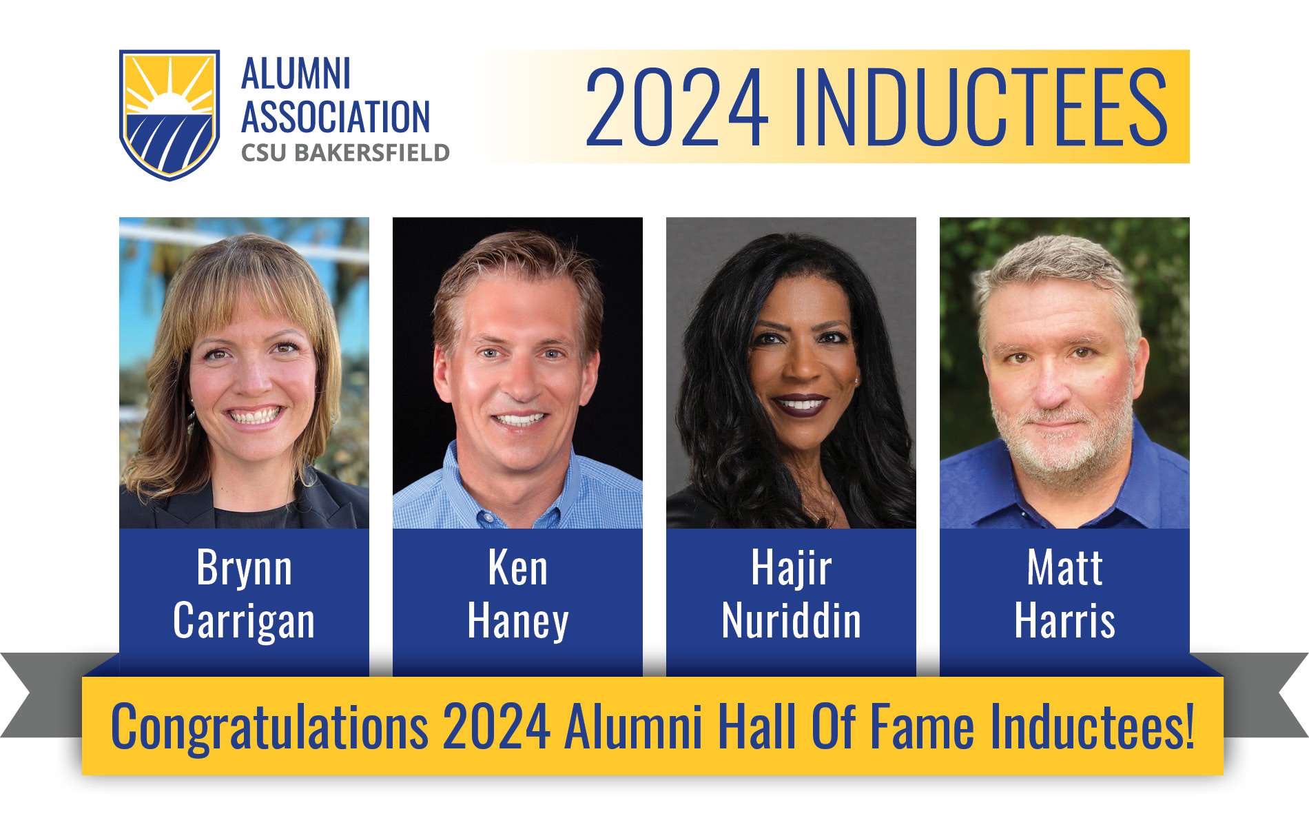 Image of 2024 Alumni Hall of Fame Inductees
