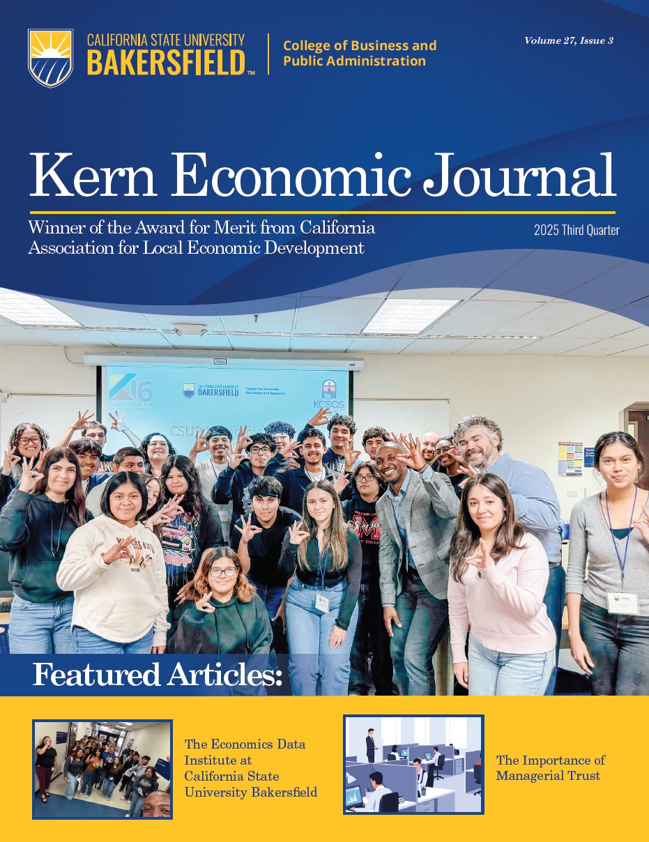 Kern Economic Journal Cover