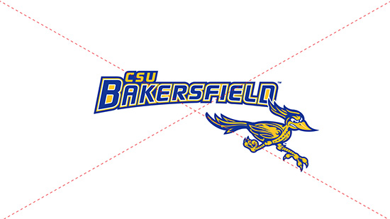 Example of using the old Athletics logos