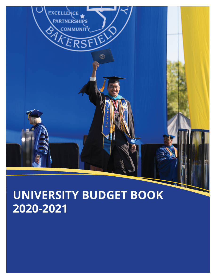 2020-21 University Budget Book Cover