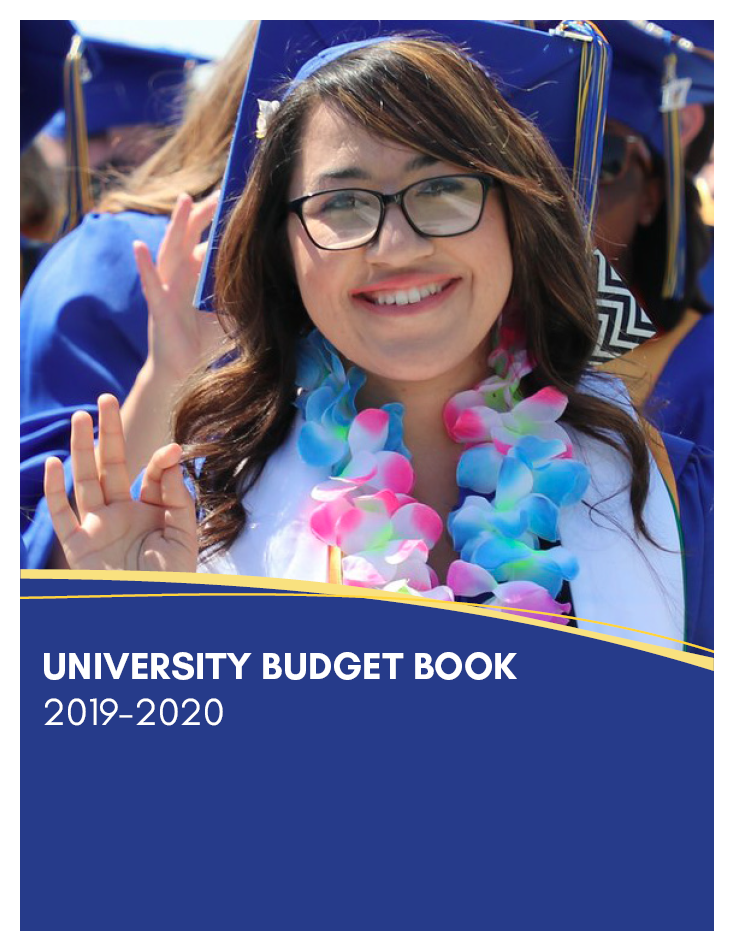 2019-20 University Budget Book Cover