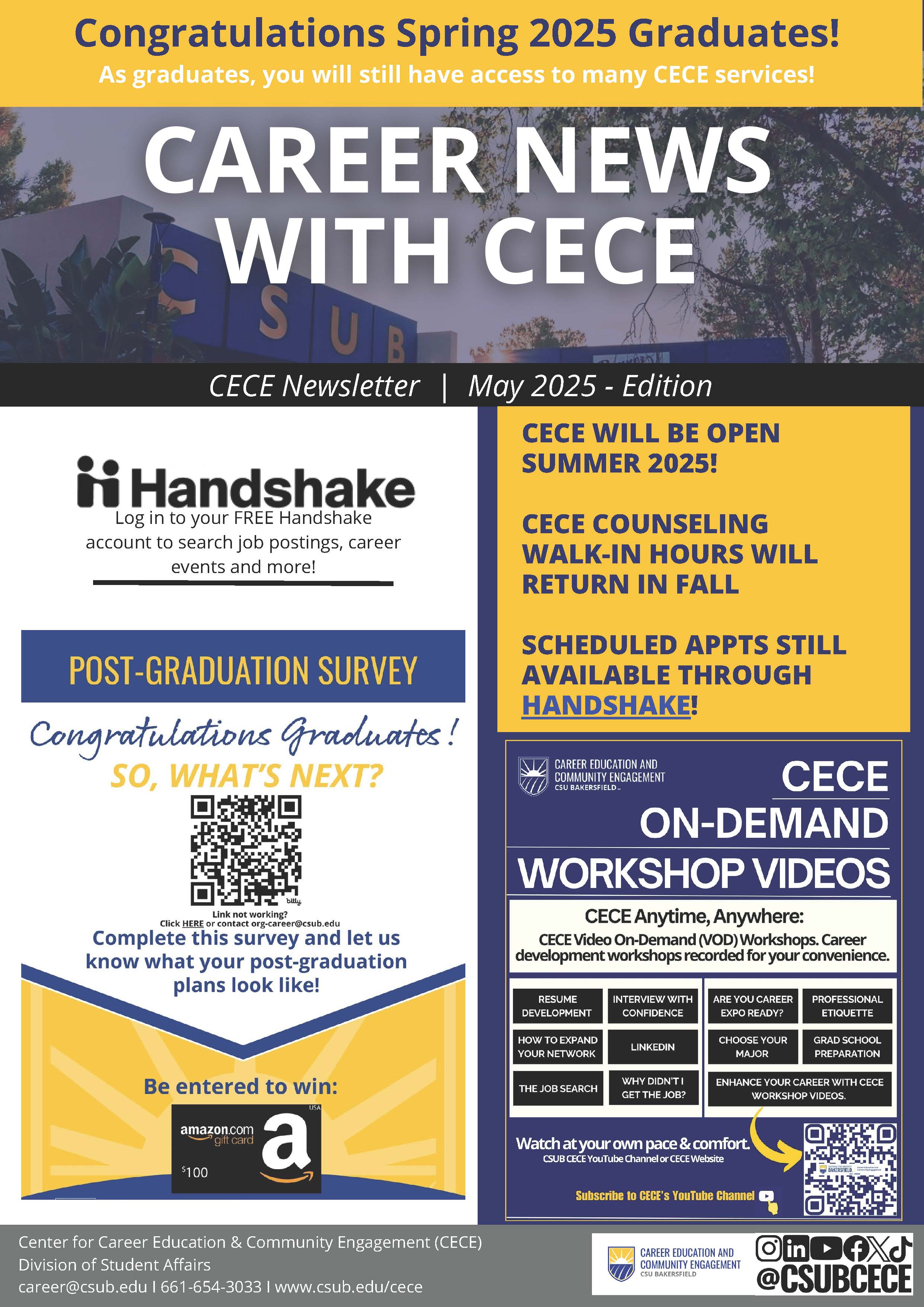 May 2025 CECE Newsletter