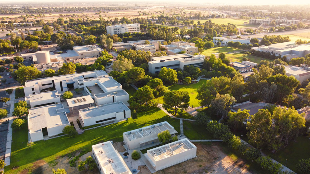 Aerial photo of CSUB