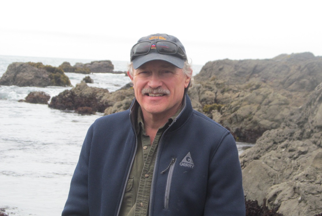Tony Rathburn at the beach