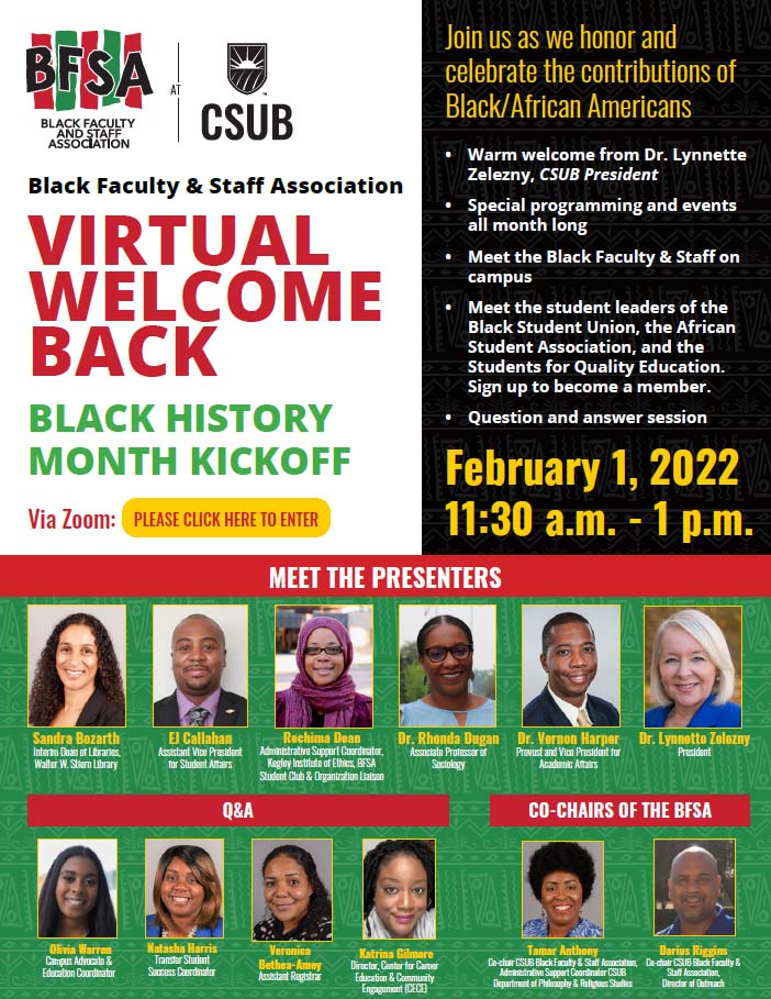 BHM Kickoff 2022 Flyer