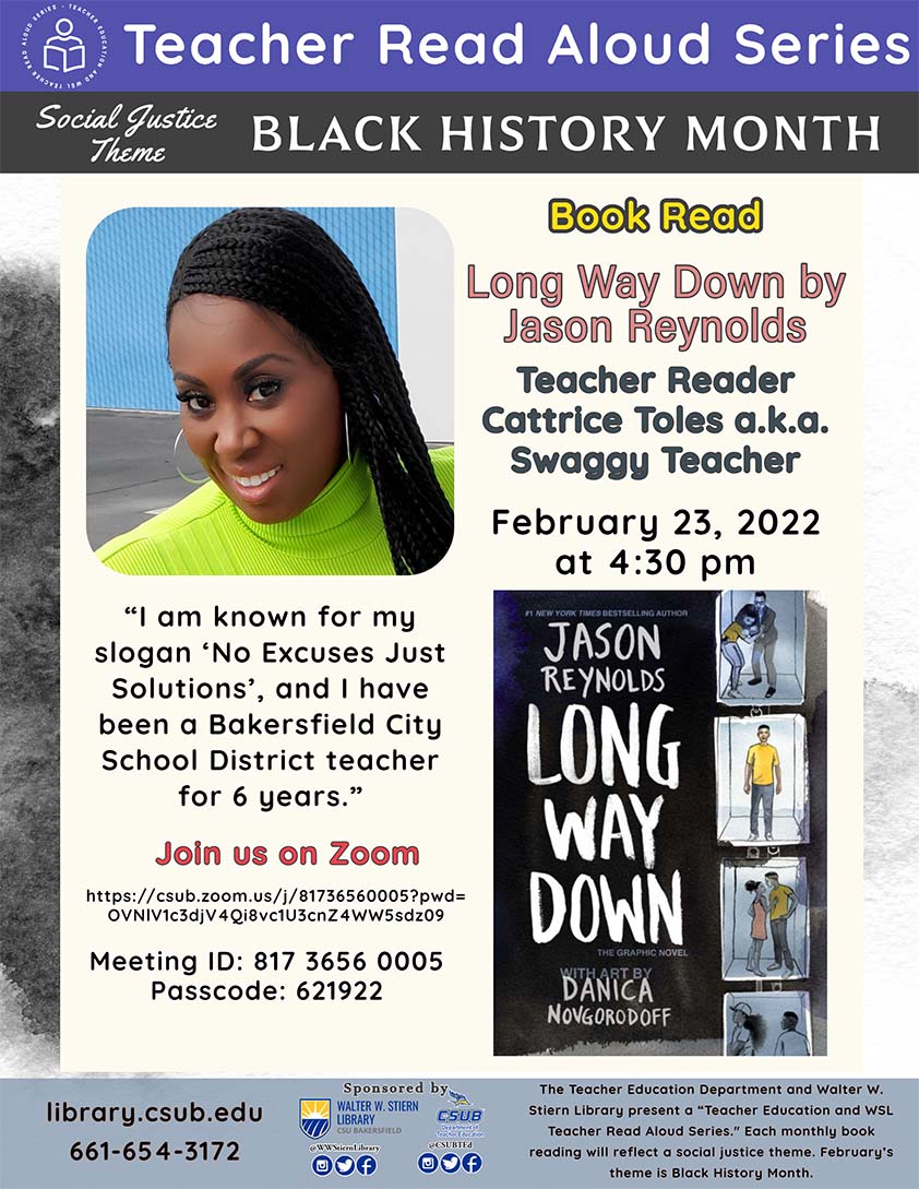 Teacher Read Aloud Flyer