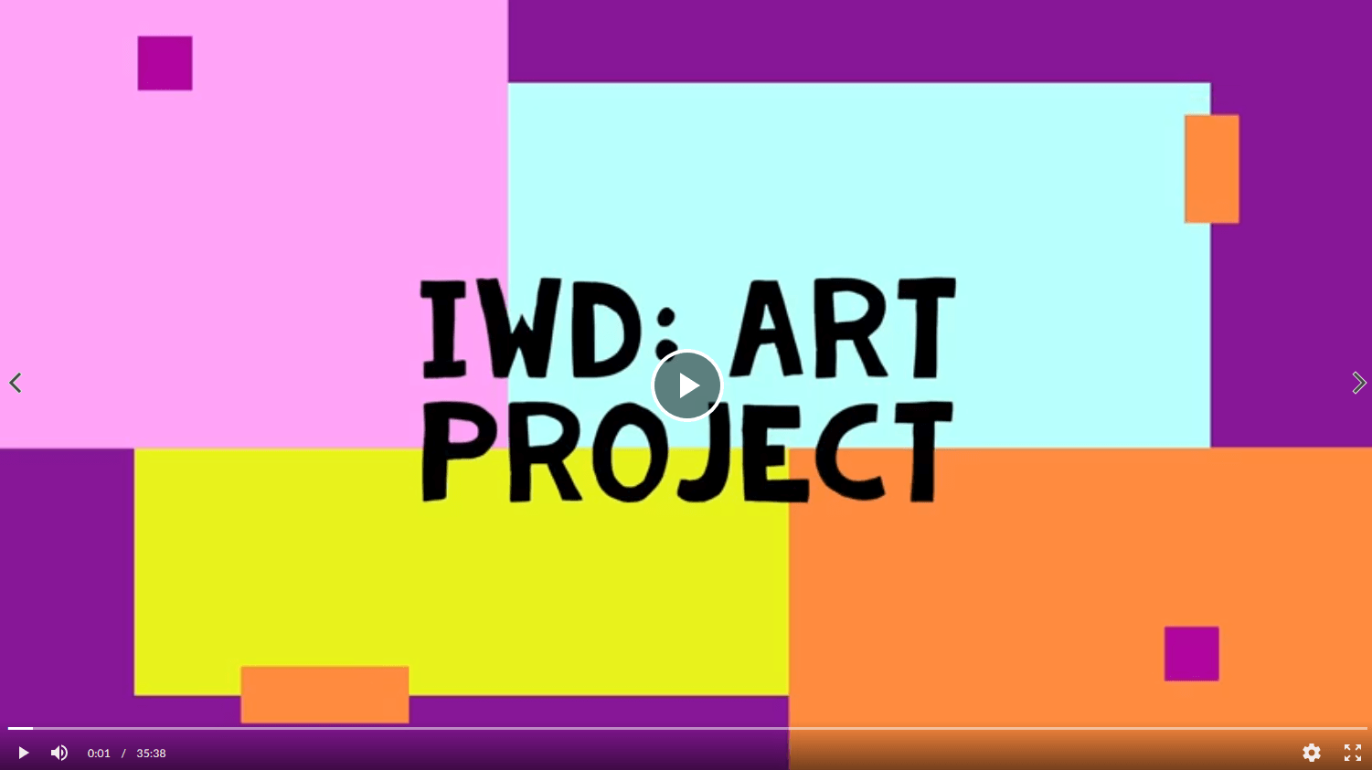 IWD: Art Project