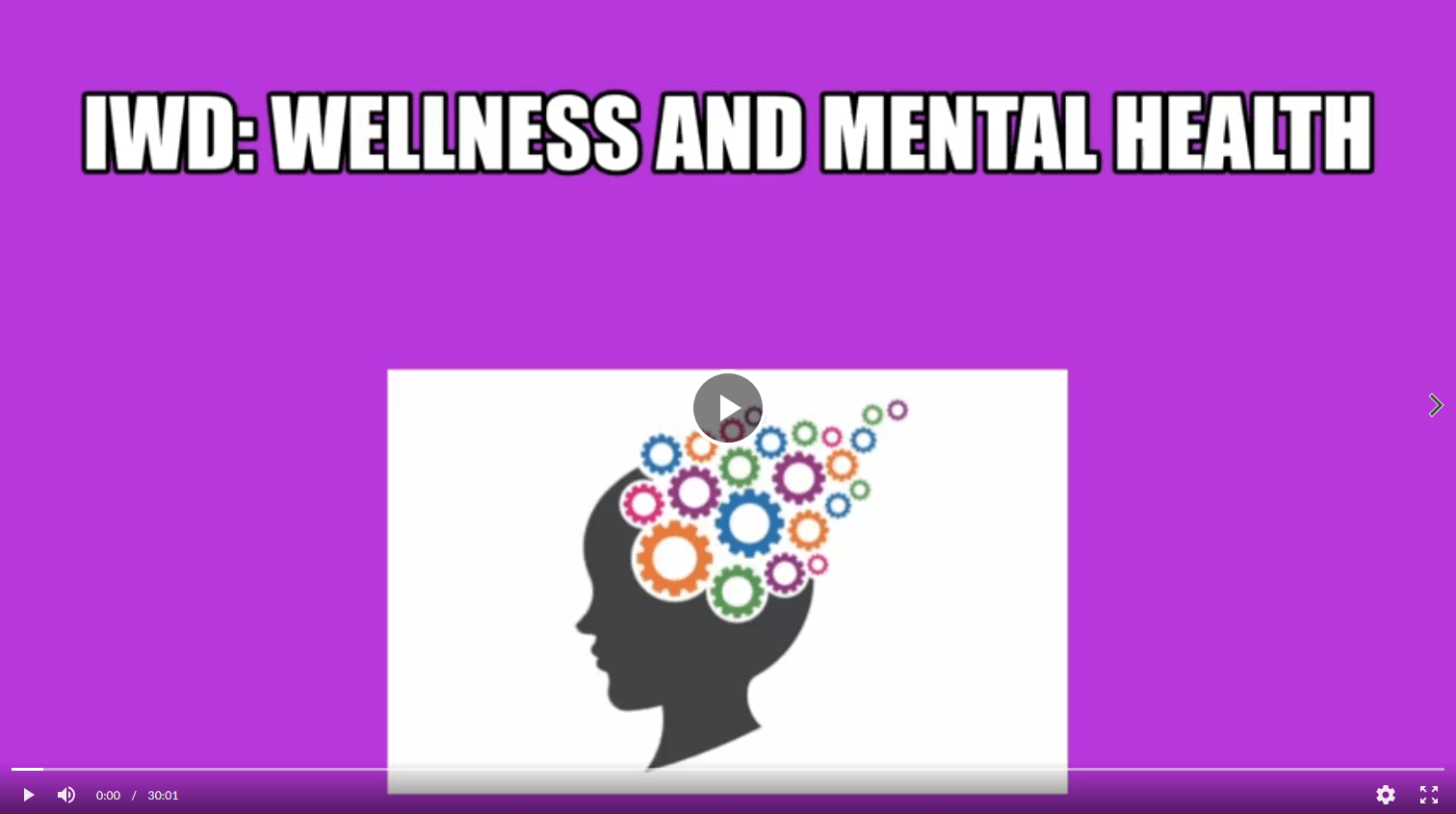 IWD: Wellness and Mental Health