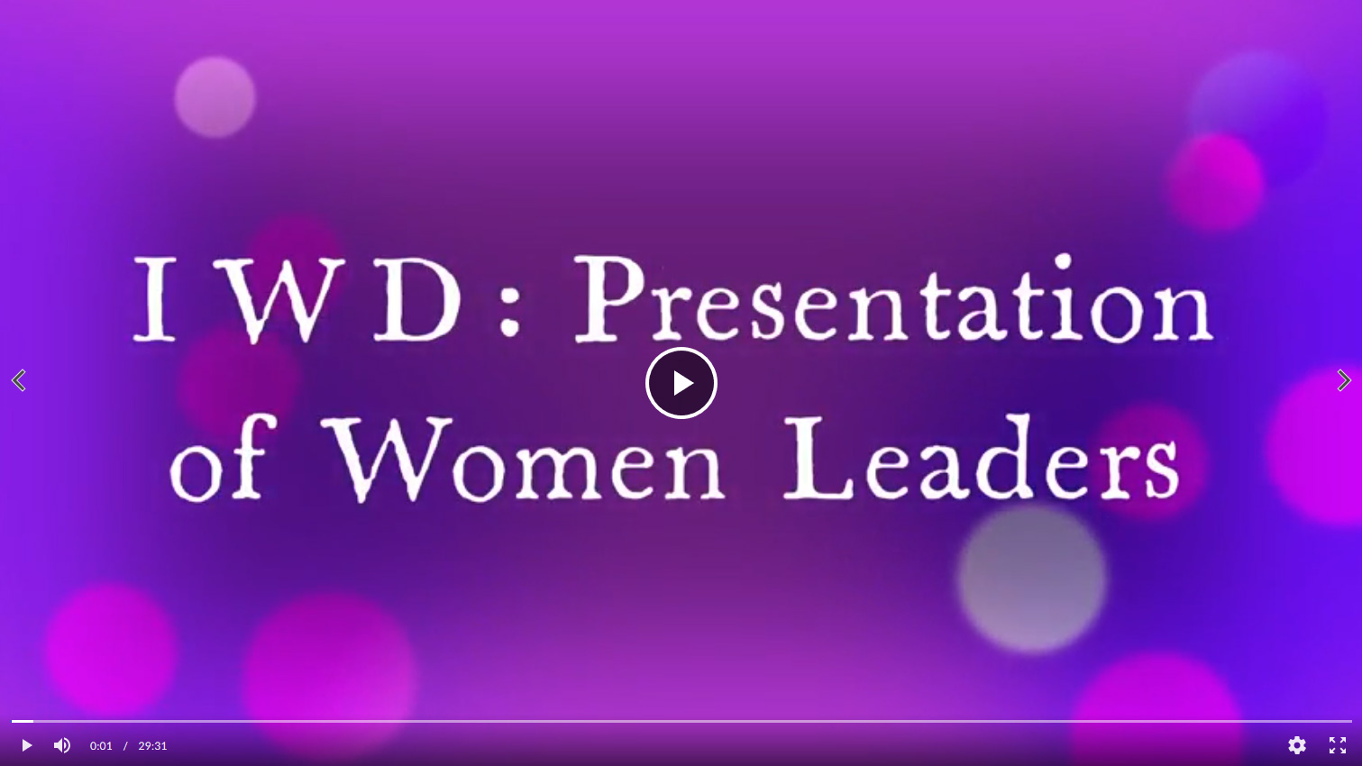IWD: Women Leaders