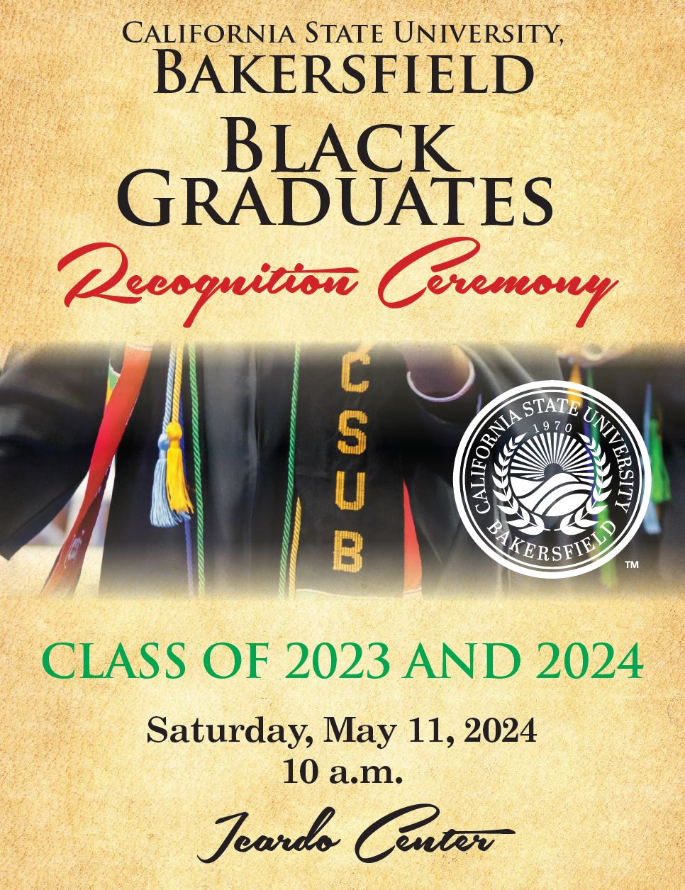 Black Graduates Recognition Ceremony Program