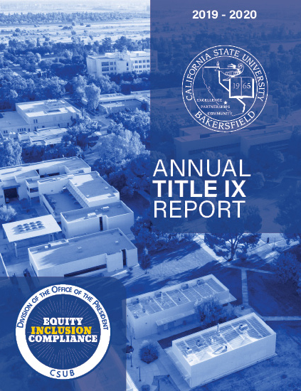 Annual Title 9 Report 2019-2020