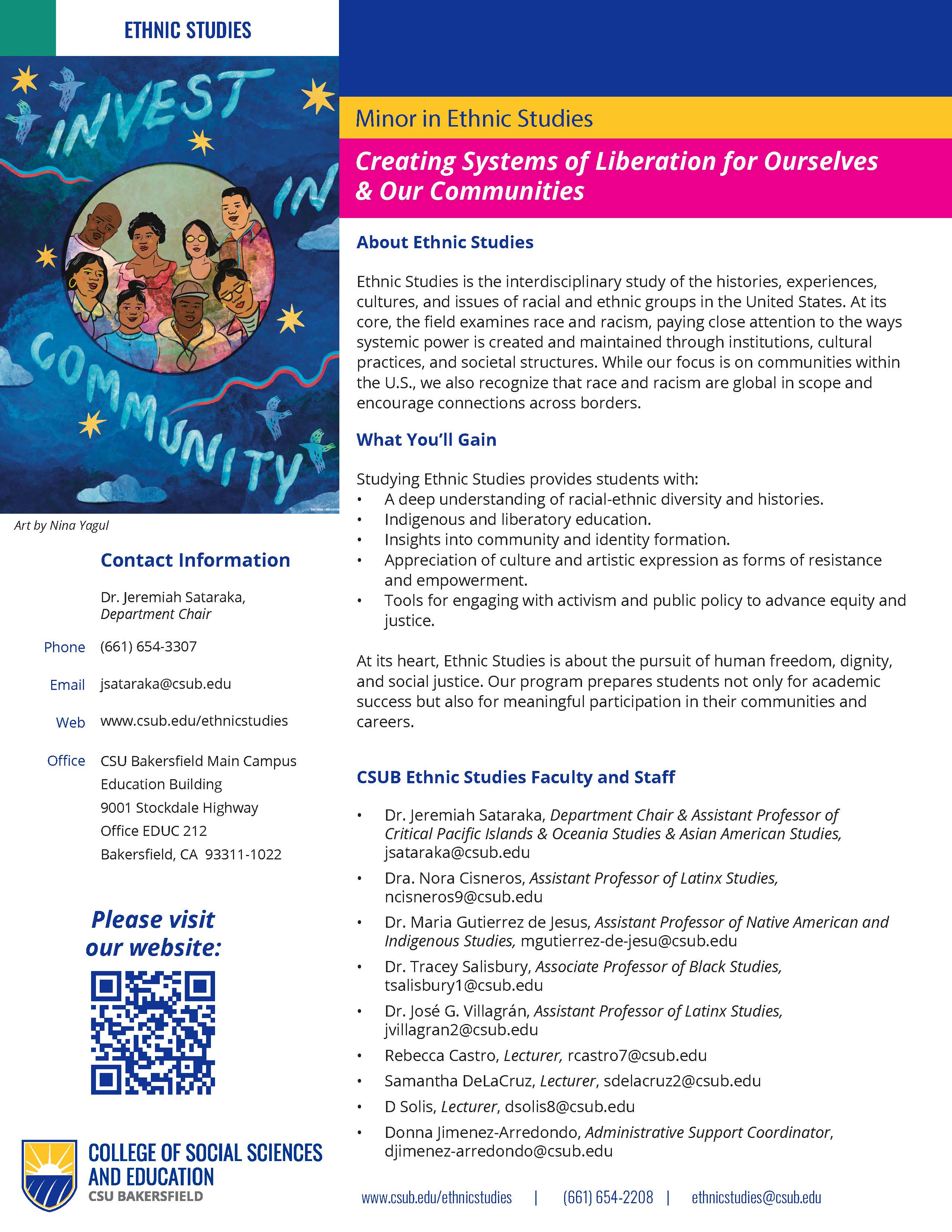 Ethnic Studies Minor 