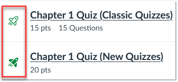 a screen grab shows a rocket ship icon outline and a filled in rocketship.