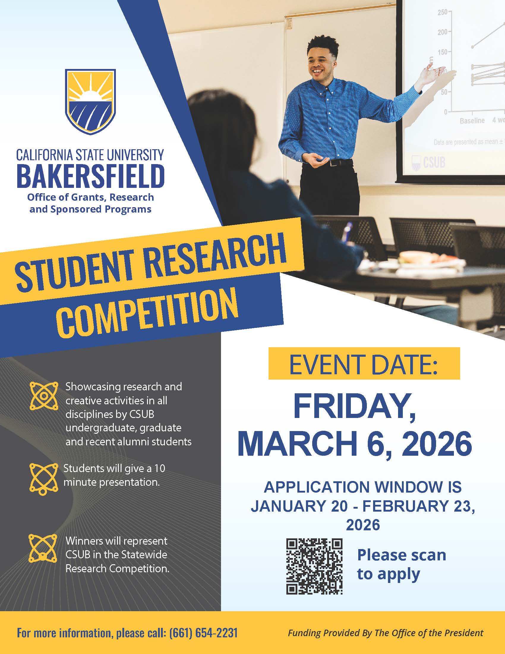 Student Research Competition flyer