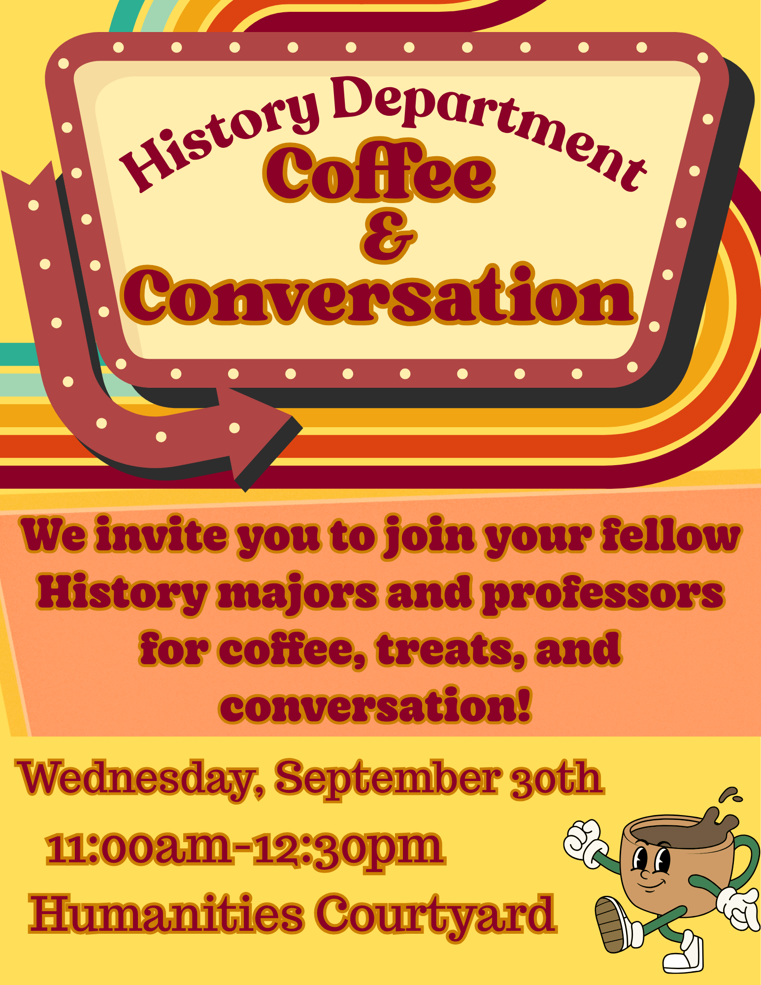 Coffee & Conversation Flyer Fall 2026