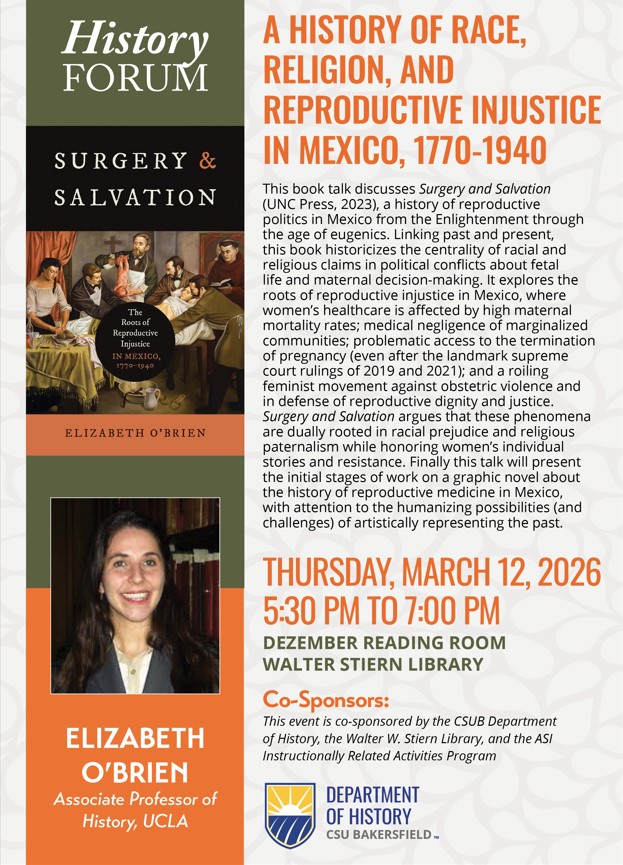 History Forum O'Brien