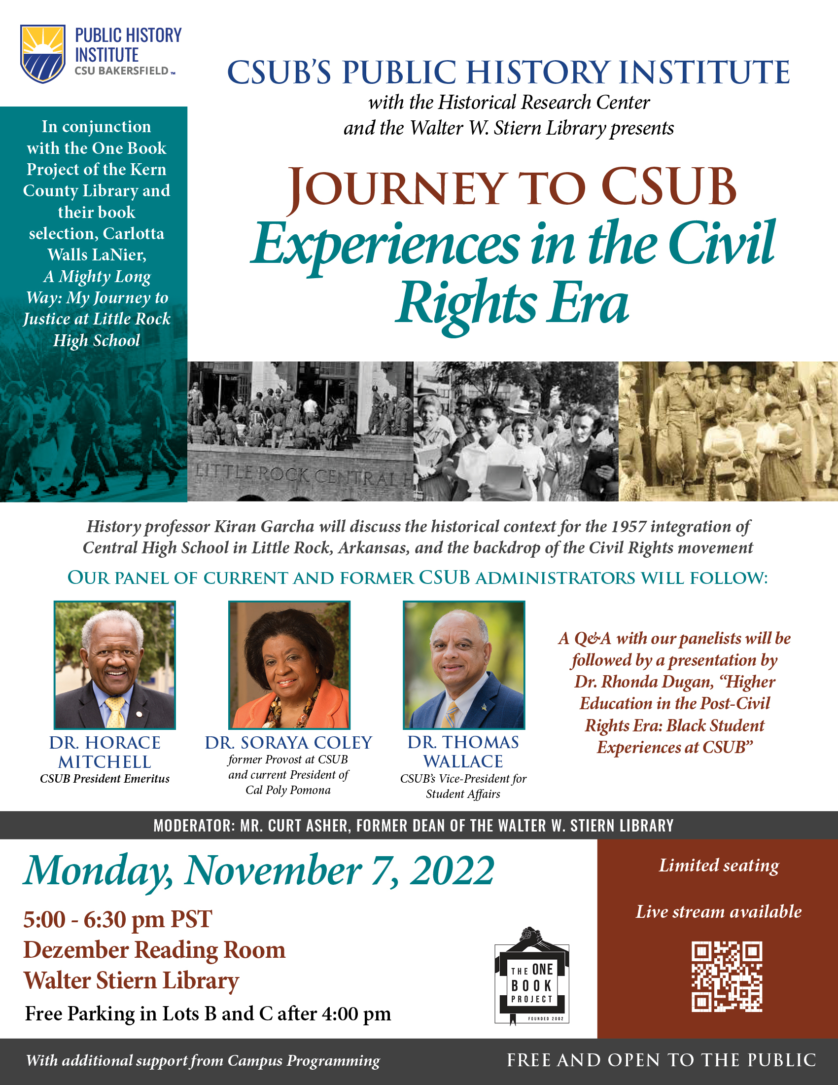 PHI Journey to CSUB---Panel Flyer