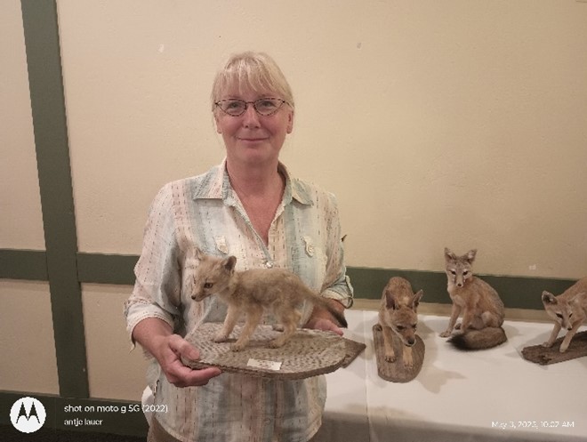 Erica Kelly at Sierre Club Breakfast Taslk