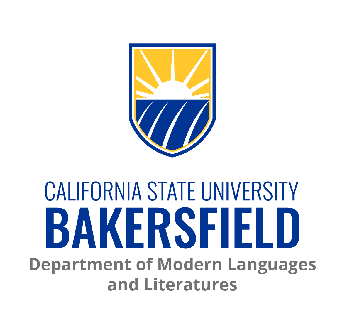 Modern Languages and Literature Stacked Logo