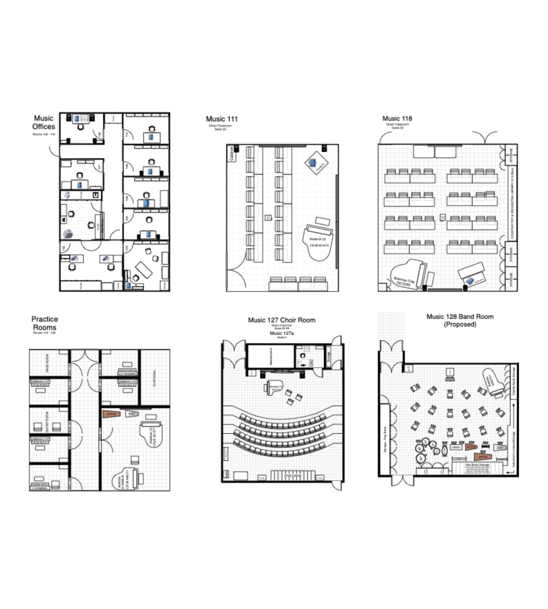 Music Building Spaces