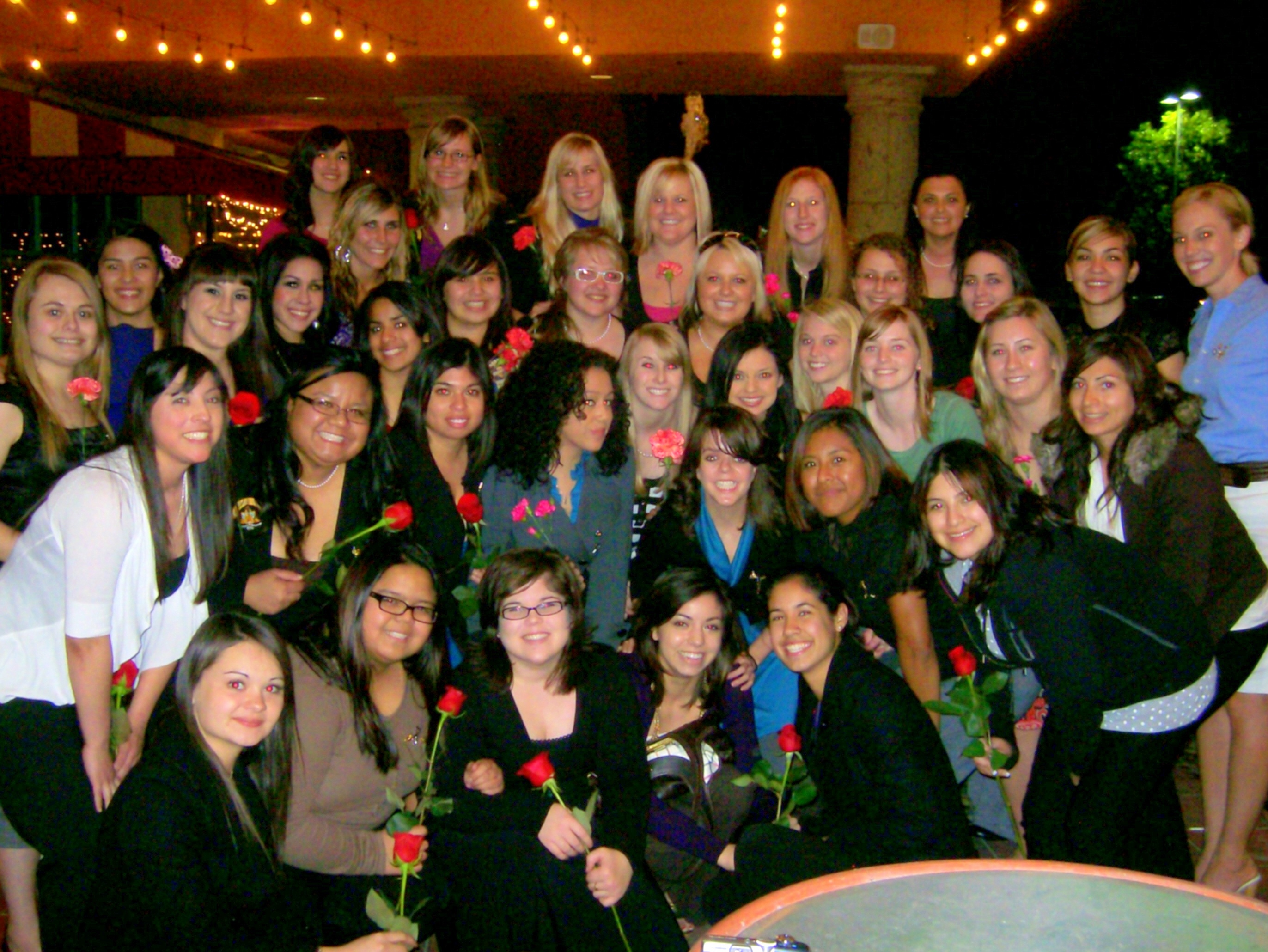 Panhellenic Sororities Group Photo