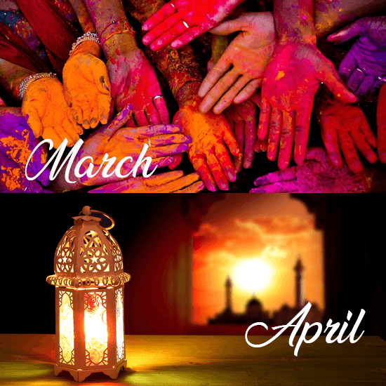 March - April
