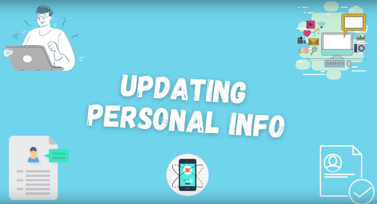 How to Update Personal Information