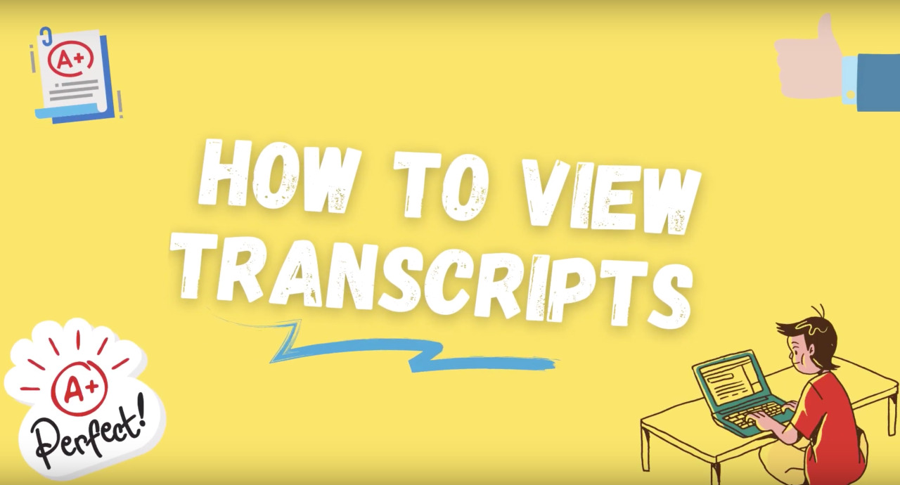 How to View Transcripts