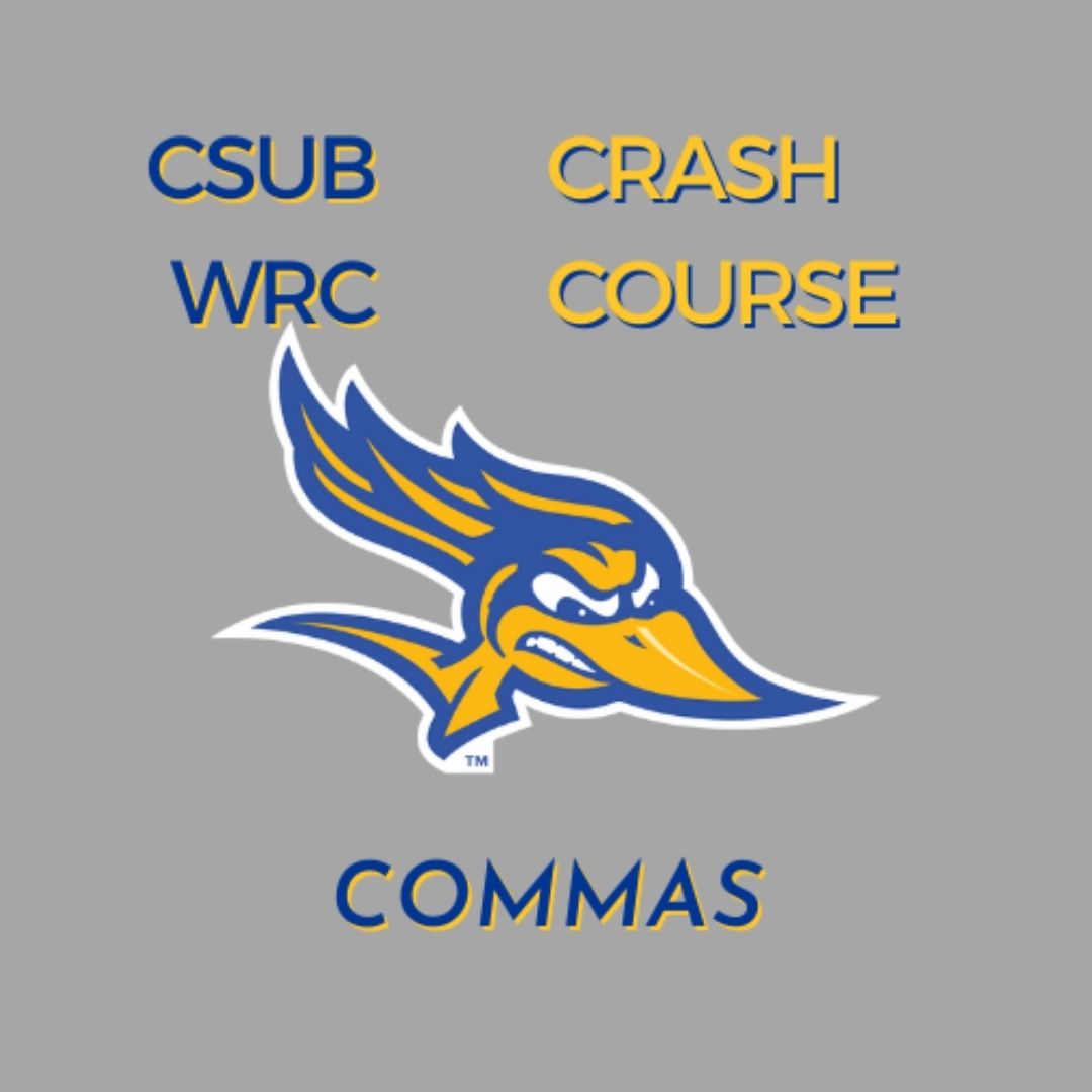 Crash Course Commas