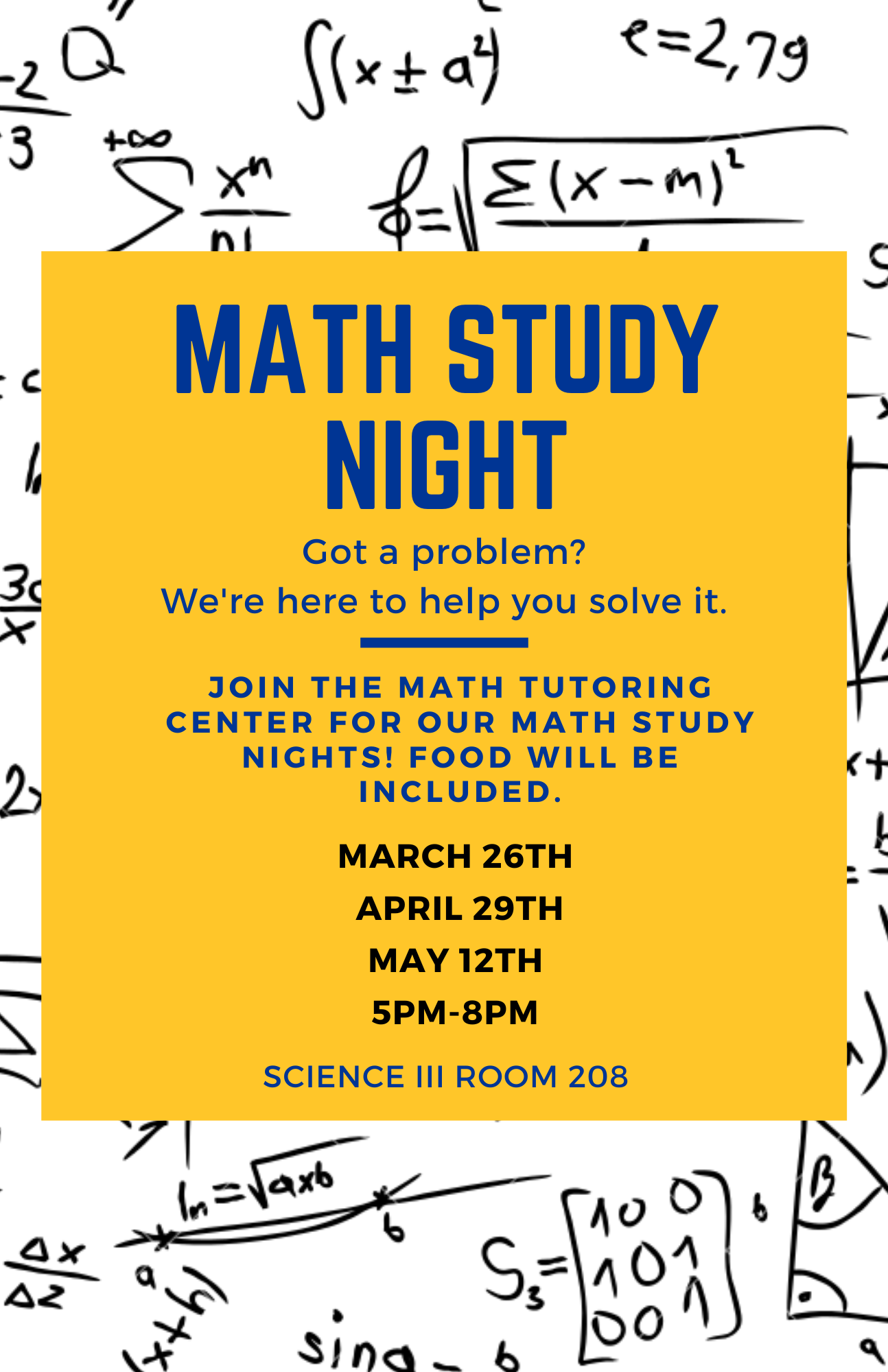 Math Study Night