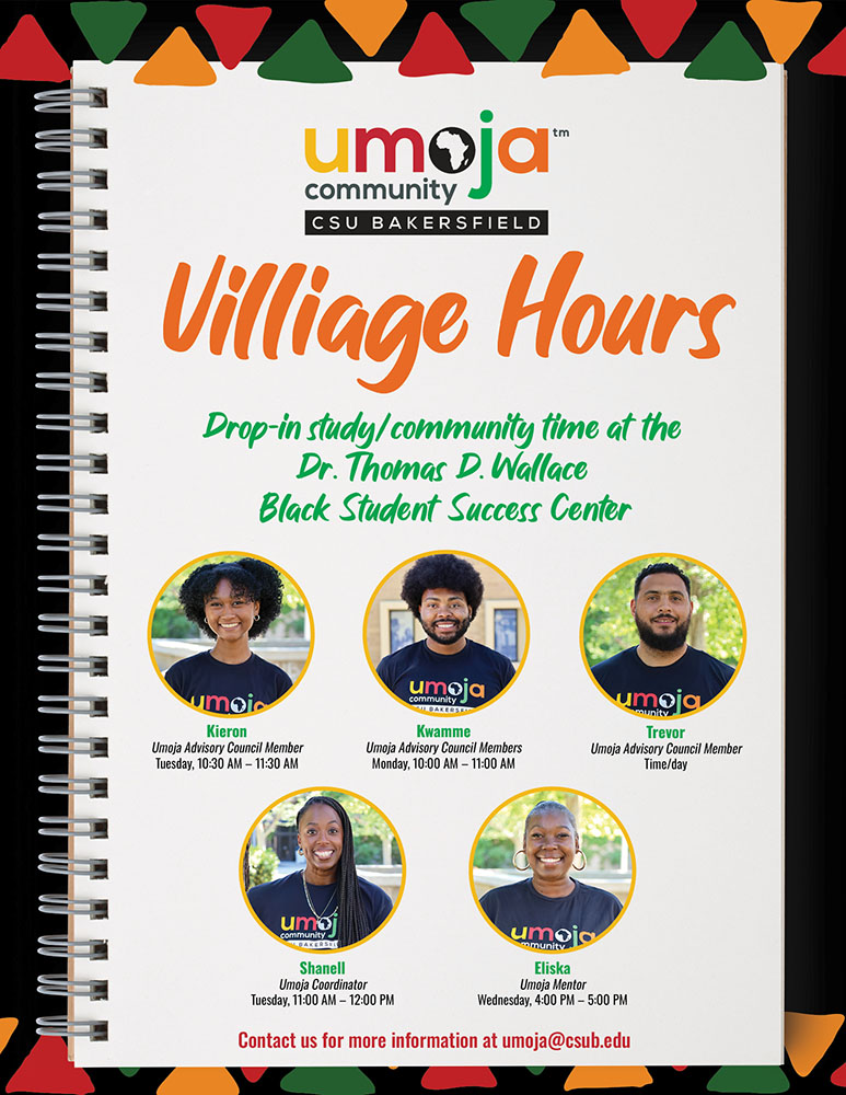 Village Hours Flyer