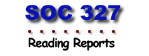 Soc 327 Reading Reports
