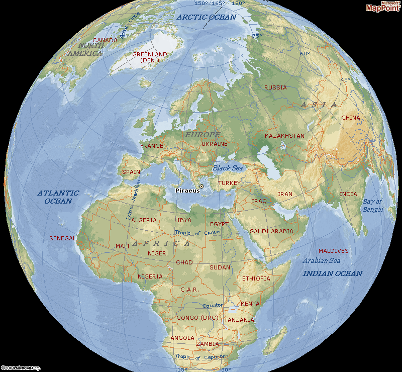 Map of Greece 1