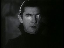 Photo of Bela Lugosi as 
Dracula